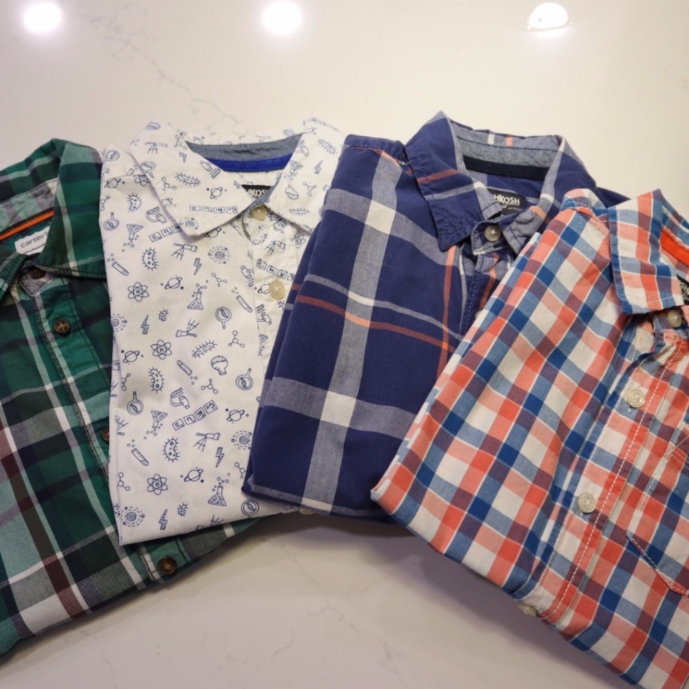 Boys shirts Size 6-7